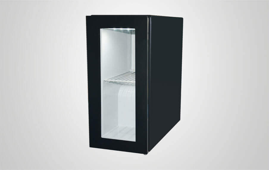 Slim Mini Fridge Clear Door for Drink Promotion Procool
